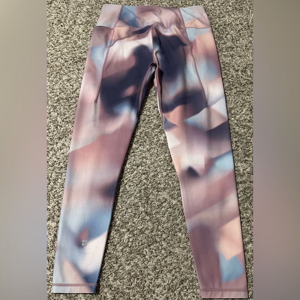Sweaty Betty Pastel Patterned Leggings - Picture 3 of 7